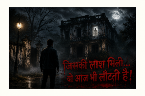 Real horror story in Hindi about a haunted abandoned house and a mysterious woman