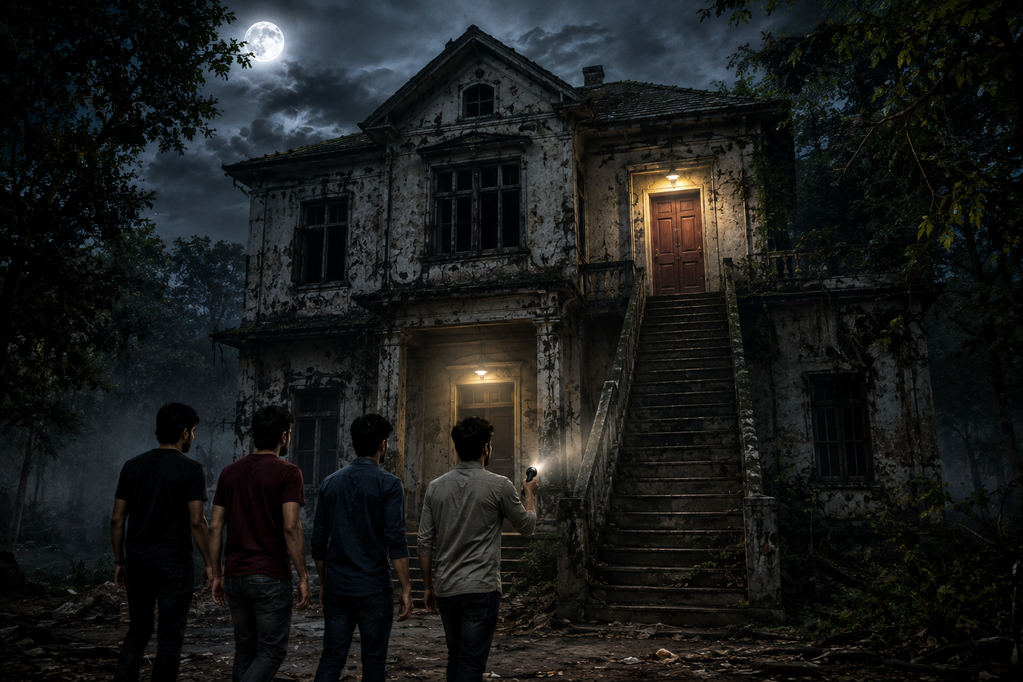 4 Friends Horror Story
Real Horror Story
Haunted House Horror Story