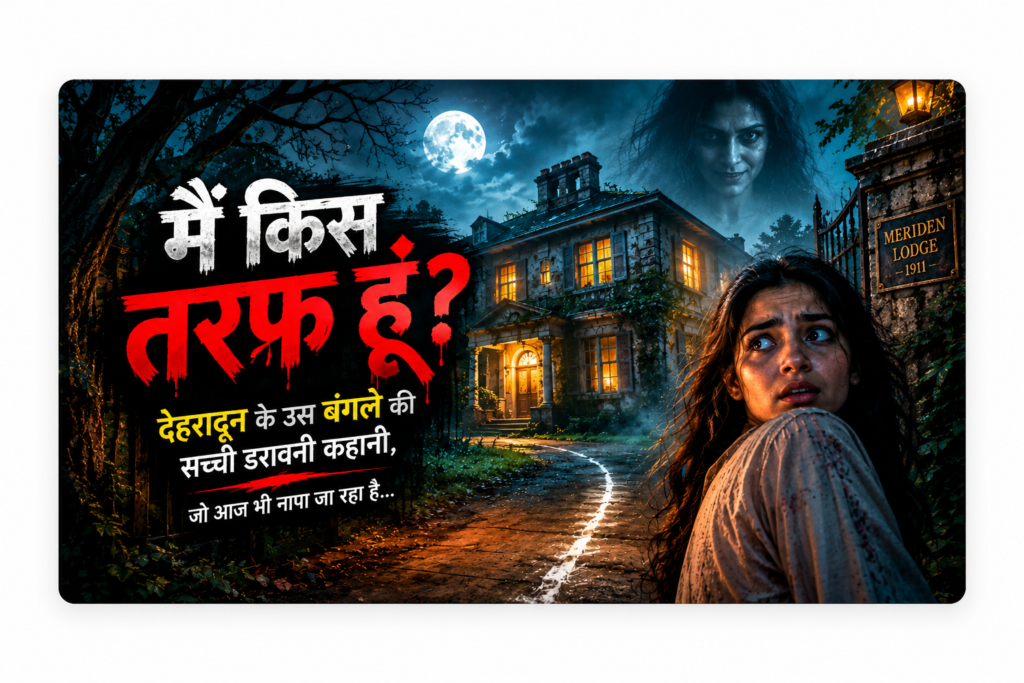 "देहरादून का पुराना भूतिया बंगला मेरीडन लॉज, असली हॉन्टेड हाउस"